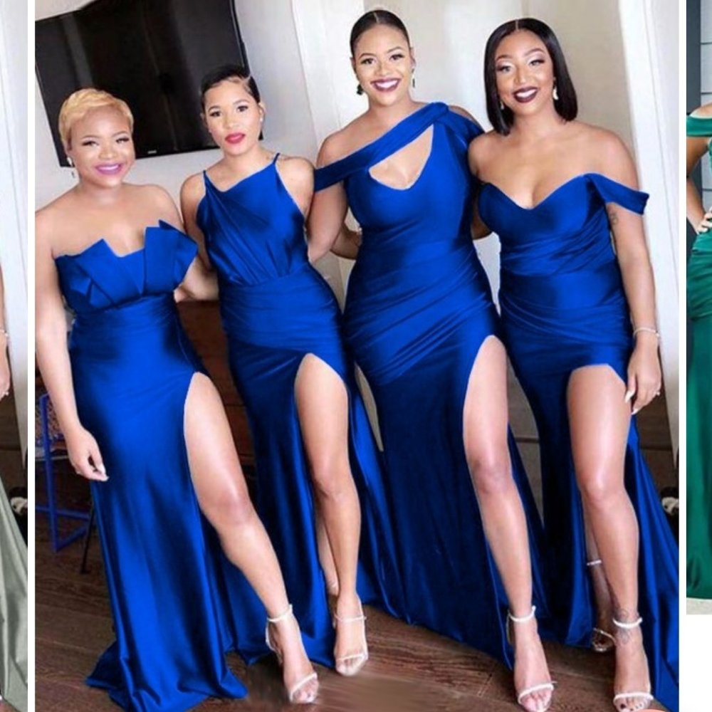 Heboes Royal Blue Dress (Gown,Bridesmaid)